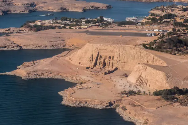 Abu Simbel Temples by fly