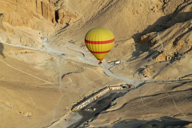 Hot Air Balloon Ride in Luxor, Egypt