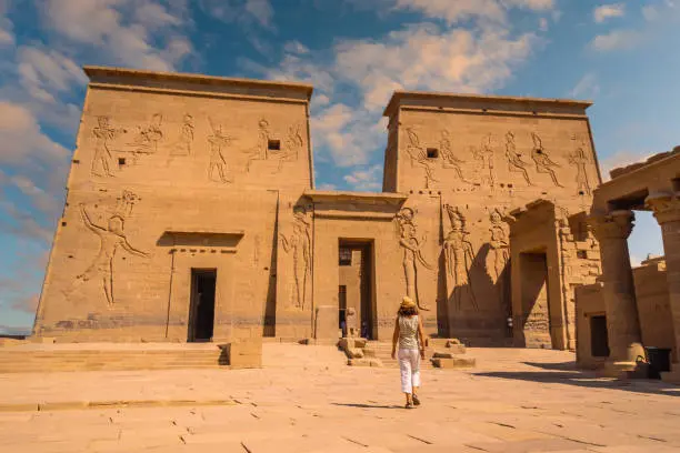 Philae Temple Agilkia Island Aswan