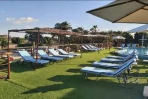 Sun deck on MS Dolphin Nile Cruise Aswan to Luxor 3 Nights 4 Days