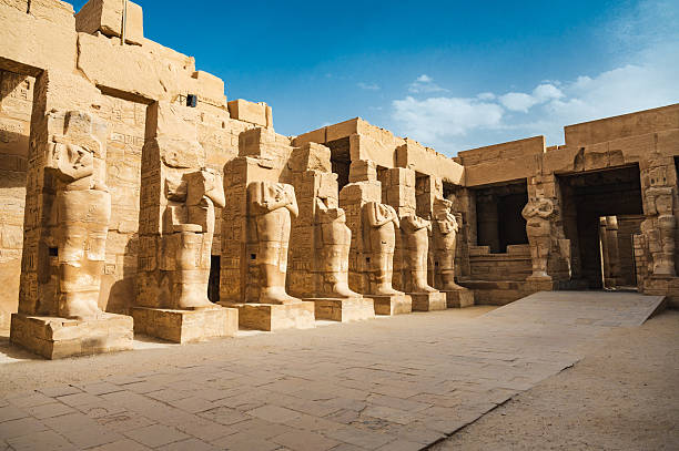 Ancient Egyptian astronomical carvings at Dendera Temple