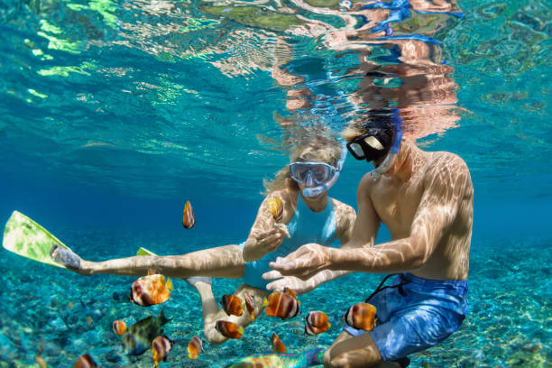 Red Sea boat trip from Hurghada with snorkeling and island views