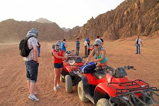 Bedouin village experience during a desert safari from Hurghada